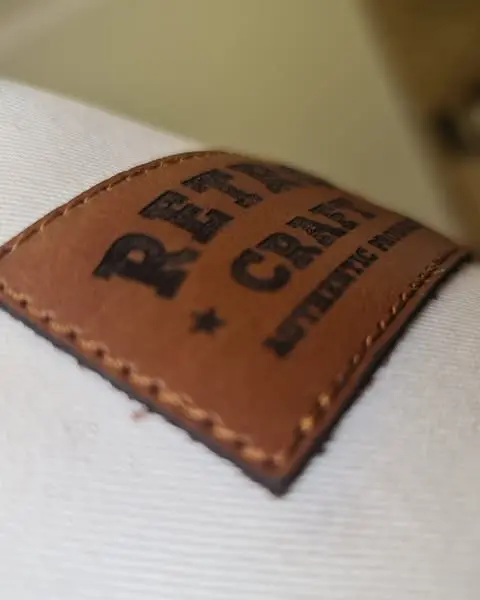 Leather Badges - MOQ 50x